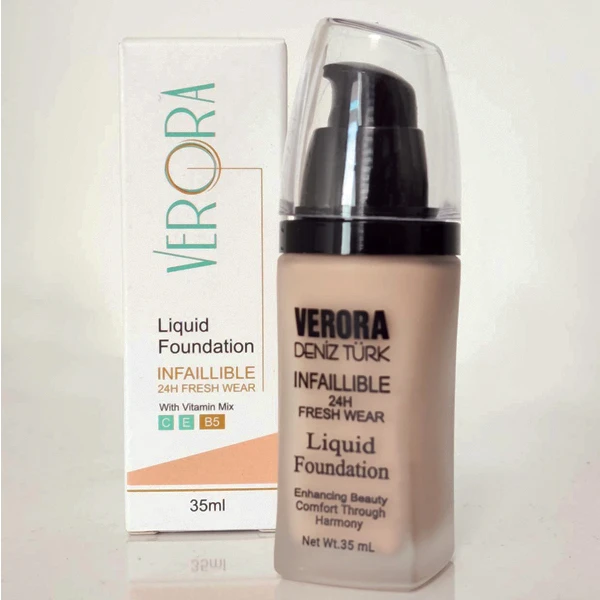 تصویر محصول نمونه تستی کرم پودر ورورا مدل 206 حجم 35 میلی لیتر 