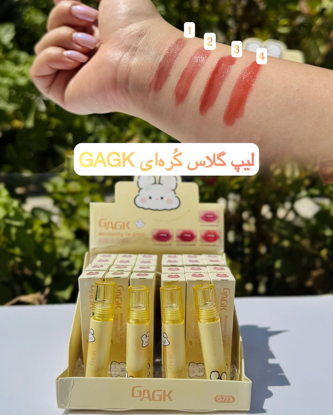 رژ لب مایع GAGK مدل خرگوشی